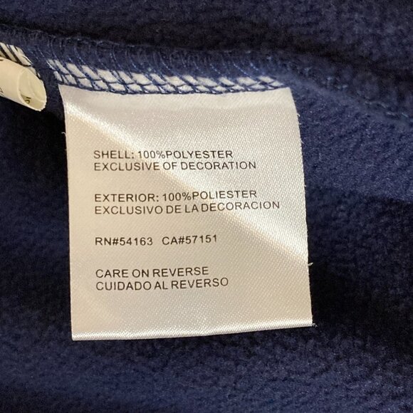 Los Angeles Chargers 1/4 Zip Pullover NFL Jacket Size XL - Picture 4 of 7